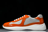 Prada America's Cup Sneaker 'Orange Silver'