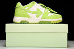 Off-White Out Of Office OOO Low Top 'Sartorial Stitching - Green White'