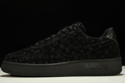 Louis Vuittоп x AF1 by Virgil Abloh 'Triple Black'