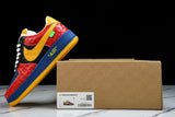 Louis Vuittоп x AF1 by Virgil Abloh 'Yellow Blue Red'