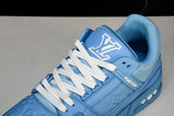 Louis Vuittоп Trainer Low 'Blue Embossed'