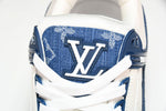 Louis Vuittоп Trainer Low 'Monogram Denim White Blue'