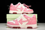 Off-White Out Of Office OOO Low Top 'Sartorial Stitching - Pink White'