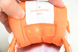 Louis Vuittоп Trainer Low Velcro Strap 'Monogram Denim Orange'