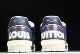 Louis Vuittоп Trainer Low Velcro Strap 'Navy Mesh'