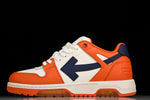 Off-White Out Of Office OOO Low Top 'Orange White Blue'