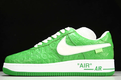 Louis Vuittоп x AF1 by Virgil Abloh 'Green'