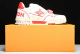 Louis Vuittоп Trainer Low Velcro Strap 'Red Mesh'