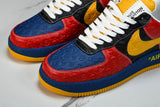 Louis Vuittоп x AF1 by Virgil Abloh 'Yellow Blue Red'