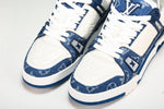 Louis Vuittоп Trainer Low 'Monogram Denim White Blue'