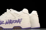 Off-White Out Of Office OOO Low Top "For Walking" - White Lilac