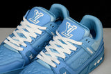 Louis Vuittоп Trainer Low 'Blue Embossed'