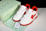 Off-White Out Of Office OOO Low Top 'White Red'