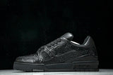 Louis Vuittоп Trainer Low 'Black Embossed Signature'