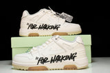 Off-White Out Of Office OOO Low Top "For Walking" - White Black