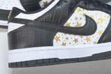 Supreme x SB Dnk Low Stars 'Black'