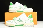 Louis Vuittоп Trainer Low Velcro Strap 'Green Mesh'