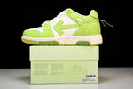 Off-White Out Of Office OOO Low Top 'Sartorial Stitching - Green White'