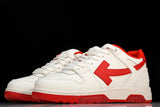 Off-White Out Of Office OOO Low Top 'White Red'