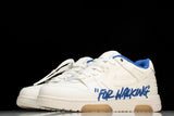 Off-White Out Of Office OOO Low Top "For Walking" - White Blue