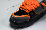 Louis Vuittоп Trainer Maxi 'Black Grey Orange'