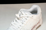 Off-White Out Of Office OOO Low Top "For Walking" - White Pink