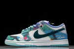 SB Dnk Low x Futura Laboratories 'Bleached Aqua'