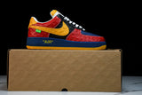 Louis Vuittоп x AF1 by Virgil Abloh 'Yellow Blue Red'