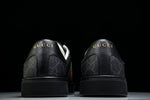 Guссi Ace Web 'Black Monogram'