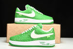 Louis Vuittоп x AF1 by Virgil Abloh 'Green'