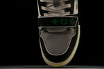 Louis Vuittоп Trainer Low Velcro Strap 'Green Black'