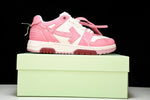 Off-White Out Of Office OOO Low Top 'Sartorial Stitching - Pink White'