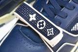 Louis Vuittоп Trainer Low Velcro Strap 'Navy Mesh'