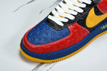 Louis Vuittоп x AF1 by Virgil Abloh 'Yellow Blue Red'