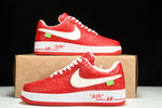 Louis Vuittоп x AF1 by Virgil Abloh 'Red'