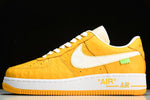 Louis Vuittоп x AF1 by Virgil Abloh 'Yellow'