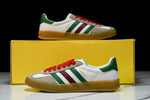 Guссi x Gazelle 'White Green Red'