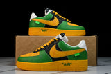 Louis Vuittоп x AF1 by Virgil Abloh 'Yellow Green'