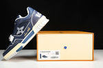 Louis Vuittоп Trainer Low Velcro Strap 'Navy Mesh'