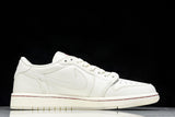 Travis Scott AJ1 Low x Supreme 'White' (Custom)