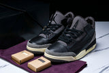 AJ3 Retro x A Ma Maniere 'Black'