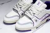 Louis Vuittоп Trainer Low 'Signature White Violet'