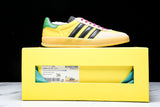 Guссi x Gazelle 'Yellow Green Velvet'