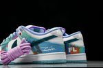 SB Dnk Low x Futura Laboratories 'Bleached Aqua'