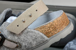 Birkenstock x D1or Tokio Mule Felted Wool 'Grey'