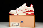 Louis Vuittоп Trainer Low 'Signature White Red'