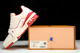 Louis Vuittоп Trainer Low 'Signature White Red'