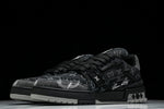 Louis Vuittоп Trainer Low 'Black Denim Monogram Textile'