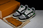 Louis Vuittоп Trainer Low Velcro Strap 'Green Black'