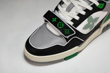 Louis Vuittоп Trainer Low Velcro Strap 'Green Black'